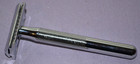 King C Gillette Chrome Plated Handle Double Edge Single Safety Razor--new Other