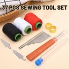 Long   Thin Handmade Quilting   Sewing Needles Kit Big Eye Steel Needles Set