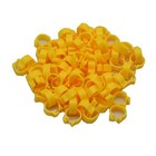 100pcs Leg Bands Plastic Chicken Pheasant Poultry Duck Bird Leg Rings Id Tags