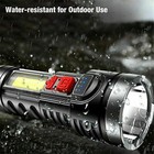 Super Bright 999000000 Lm Led Torch Tactical Flashlight Lantern Rechargeable Us