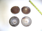 Vintage  Preowned 1950 - 60s Murray Pedal Car Hubcaps Set Of  4