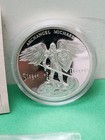 American Mint The Archangels Coin Silver Plated Coa 02840