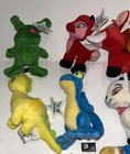 9 Mcdonalds Neopets Plush Toy Lot Yellow Chomby Starry Paintbrush Moehog Red Lxi