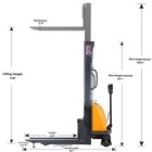 Apollolift Semi-electric Pallet Fixed Leg Stacker Load 3300lbs W  118  Lift Fork