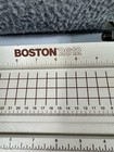 Vintage Boston 2612 Paper Cutter Guillotine Trimmer 12x12 Heavy Duty Grid Usa