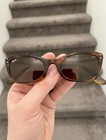 New Ray-ban Rb2299 Lady Burbank Women s Cat Eye Sunglasses 52mm Brown brown Lens