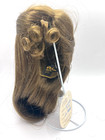 Bjd Vintage Doll Wig By Global Dolls 12-13  Carmen Light Brown