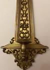 Rare  22    Tall Burwood Co  Candle Wall Sconces very Ornate hollywood Regency vtg