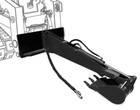 New Cid Stiff Arm Backhoe Attachment Bobcat Kubota Skid Steer Loader Excavator