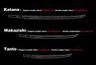 Customize Katana Wakizashi Tanto Handmade Your Unique Sword Top Quality Murasame