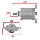 Starter Fits Suzuki Lt-a400f Lta400f Kingquad 400 4x4 As Auto 2010 2011 - 2026