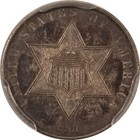 1861 Proof Three Cent Silver - Pcgs Pr-62  Tough   Civil War Date 