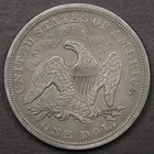 1871 Seated Liberty Dollar - Au