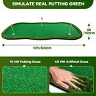 Golf Putting Green Indoor Outdoor Putting Matt Professional Training Mat Prac   