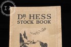 Early 20th Century Dr  Hess Stock Book