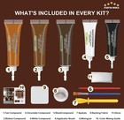 Brown Leather   Vinyl Repair Kit For Furniture  Couches  Car Seats  Sofas  Boat