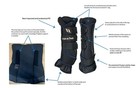 Back On Track Therapeutic Royal Quick Wraps Deluxe - Navy