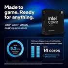 New Intel Core Ultra 5 245k Processor  series 2  14-core Cpu - Bx80768245k