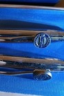 Cross Chrome Ball Pen Pencil Gift Set Blue Box Brochure  Nos Vintage 