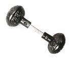 Pair Of Antique Vintage Eastlake Victorian Ornate Door Knobs W  Spindle Salvage