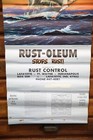 Vintage 1968 Rust-oleum Spray Paint Can Advertising Calendar Sailboat Ship Sign
