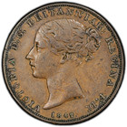 British Gibraltar  1842 Victoria 2 Quart  Pcgs Xf 45  48 000 Mintage 