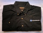 Vw Volkswagen Long Sleeve Black Shirt W  Vw Logo By Cyrk - 100  Cotton - Xlarge