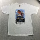 Vintage Hershey Foods T Shirt Men Large White Reese s Candy 1998 Snack Promo