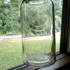 Early 1900 Norton Rr Alundum Apothecary Stopper Abrasives Bottle Worcester mass