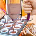 Pancake Batter Dispenser With Squeeze Handle For Batter  purple 