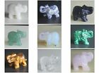 Carved Gemstone Stone Crystal Elephant Animal Figurine Carving Home Decor 1 5  