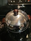Vtg West Bend Penguin Hot Cold Server Insulated Ice Bucket Bakelite Handles 