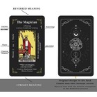 Classic Tarot Cards - 78 Card Set  Learning Tarot Deck With Meanings 