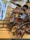 Vintage 1960s Marx Toys Johnny West Gold Knight Accessories Figure Huge Lot 