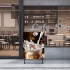 Double-sided Poster Stand Floor Standing Sign Holder 36in Height black brand New