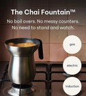New Loka Stove Top 20oz Chai Brewing Pot No Boil Over