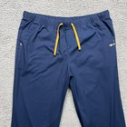 Carhartt Force Scrubs Pants Womens Large Navy Blue Elastic Waist Work Lounge