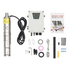 3in 24v Dc Deep Well Solar Water Pump Submersible Max Head 100m  328ft mppt 270w