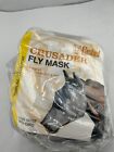 Cashel Fly Mask Horse Long Nose Ears Cover Crusader Sun Protection Gray