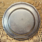 Vintage Wilton Rwp Queen Anne Pewter Salad Plate 9   read 