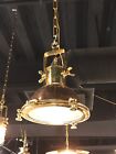 Vintage Industrial Copper   Brass Hanging Pendant Light     Steampunk Style 3 Pcs