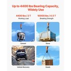 2 Ton Snatch Block With Swivel Hook 3  Sheave 3 8  Wire Rope Wrecker Rollback