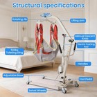Patient Transport Stand Assist Lift  Wheeled Mobility Device For Seniors