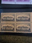 Vintage Us Stamp Plate Block Lot Of 16   Patton Space Circus Lafayette Mnh Lot