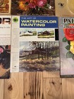 Vintage How To Draw And Paint Instructional Art Books Walter T Foster Lot Of 10