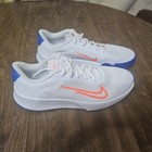 Nike Court Vapor Lite 2 Tennis Shoes White Blue Orange Dv2018-106 Men s Size 9