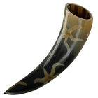 Medieval Buffalo Horn Drinking Cups     Set Of 3 Handmade Horn Medieval Viking Mug