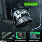 4pcs Car Rear View Camera Rain Shields - Waterproof Protection Visor Cover