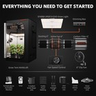 Spider Farmer Sf2000evo Led Grow Light Kits 2x4ft Grow Tent 4  Fan Carbon Filter