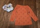 Disney Winnie The Pooh Size 24 Months  2t  Long Sleeve Shirt Hair Scrunchie 1h